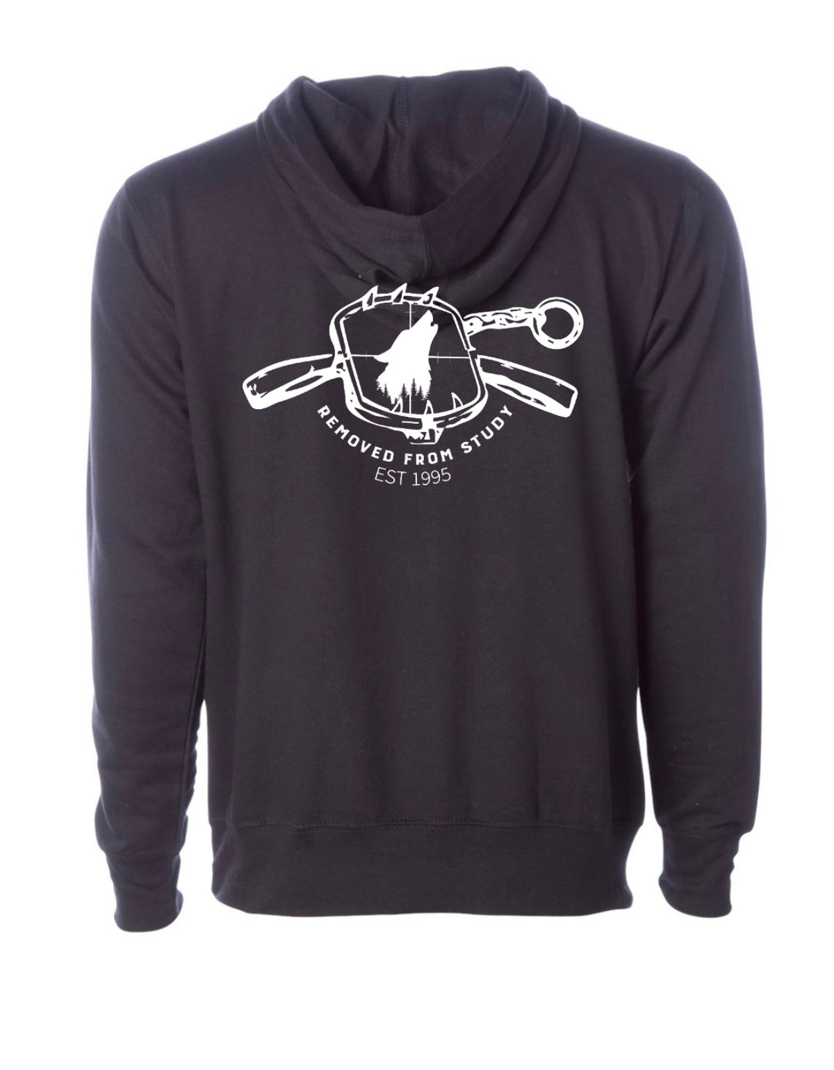Removed From Study Wolf Hoodie