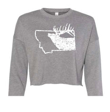 Ladies Elk Pursuit Cropped Crew