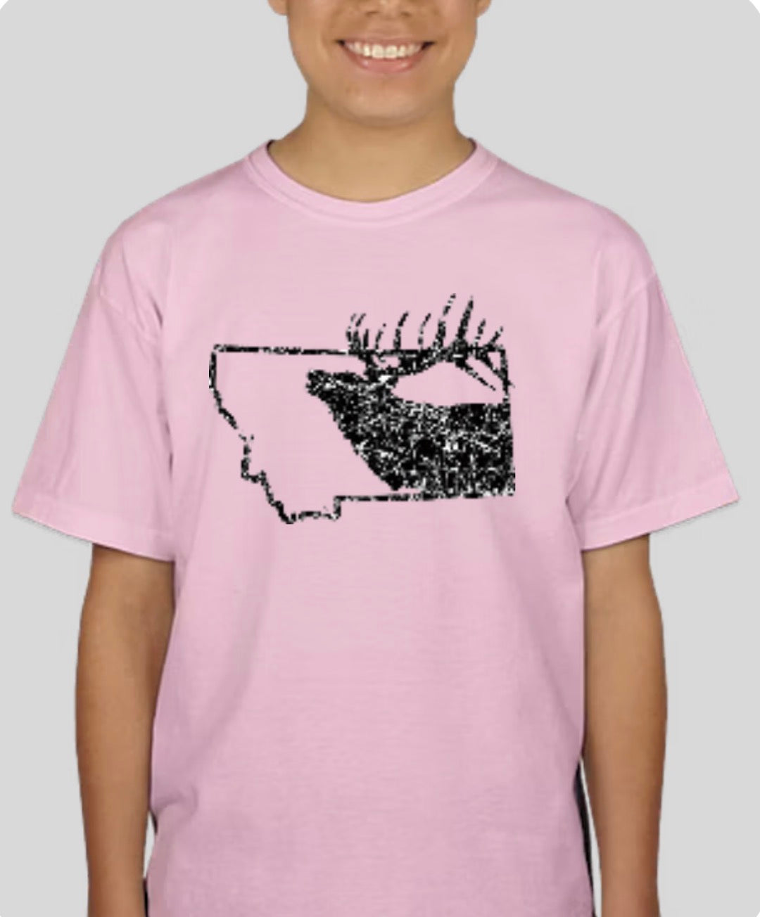 Youth MT Elk T-Shirt