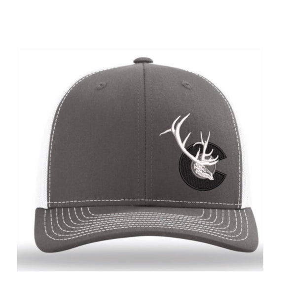 CO Flag Elk Trucker