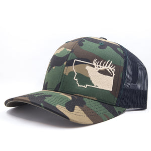 Montana Elk Trucker