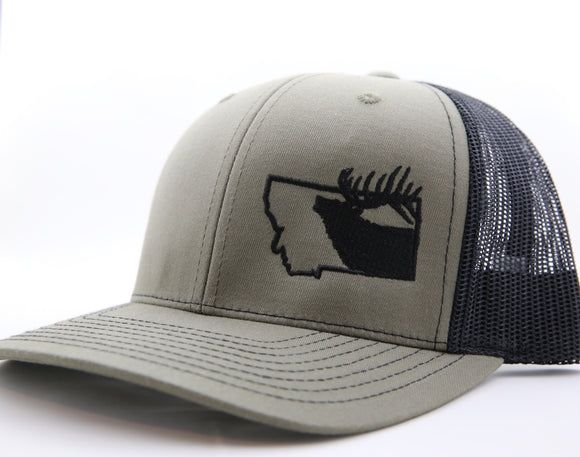 Montana Elk Trucker