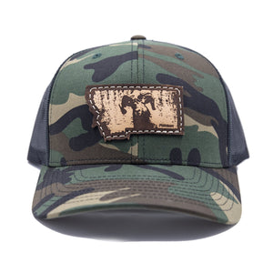MT Bighorn Leather Patch Hat