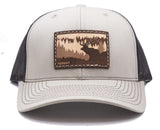 Skyline Elk Leather Patch Hat