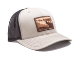 Skyline Elk Leather Patch Hat