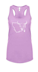 Womens MT Bison Racerback Tank