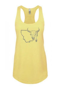 Womens MT Bison Racerback Tank