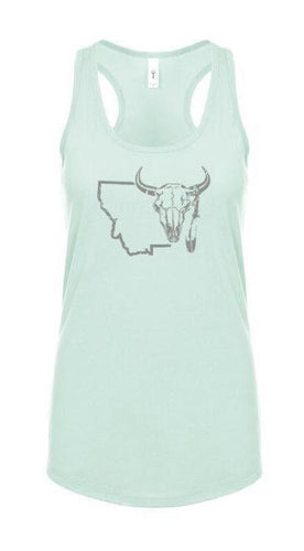 Womens MT Bison Racerback Tank