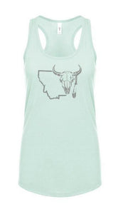 Womens MT Bison Racerback Tank