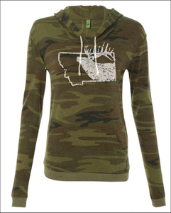 Womens MT Elk Light Hoodie